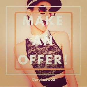 I love offers! Go for it!